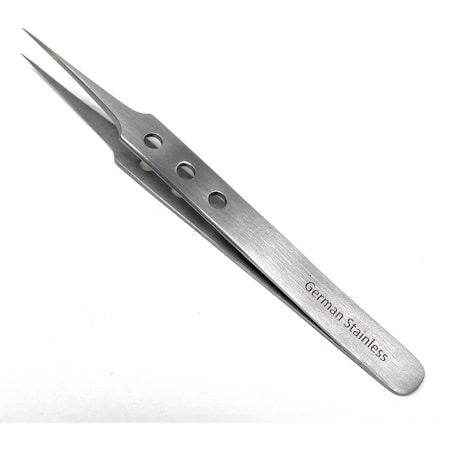 A2Z Scilab Watch Jewelery Repair Tweezers No 5 Fine Point Forceps Fenestrated Grip A2Z-ZR272